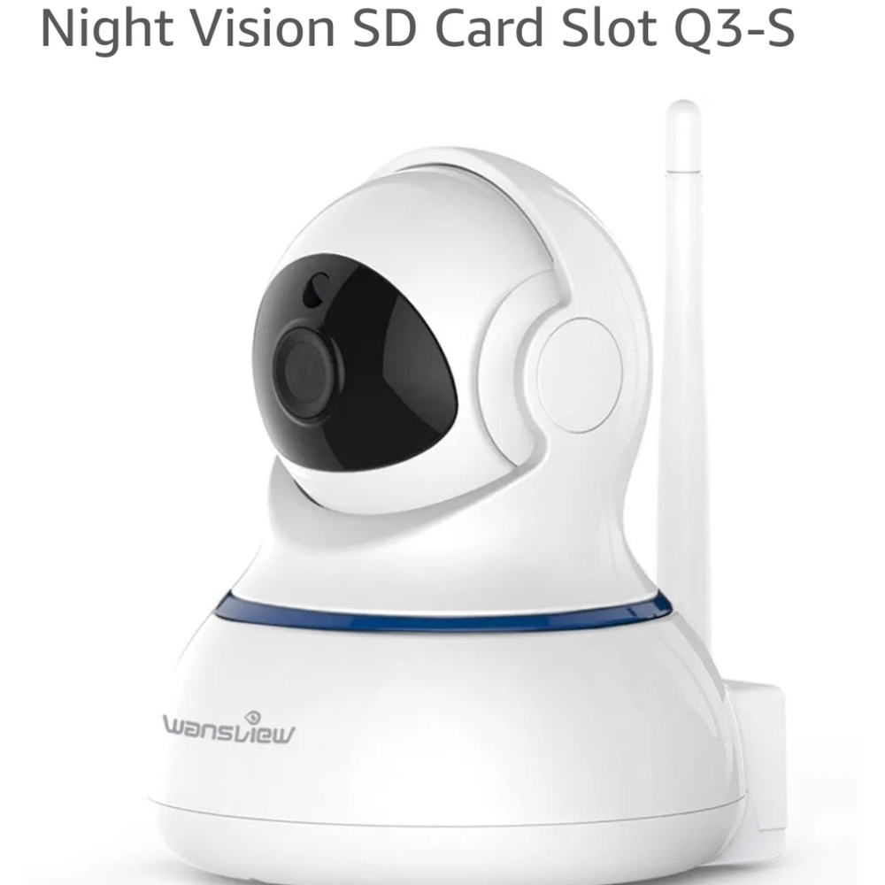 NWT Wansview Wireless 1080P Security Camera, WiFi Home Surveillance IP Camera - Picture 2 of 8